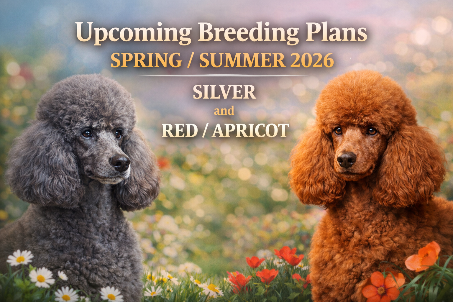 UPCOMING POSSIBLE BREEDINGS – SPRING / SUMMER 2026